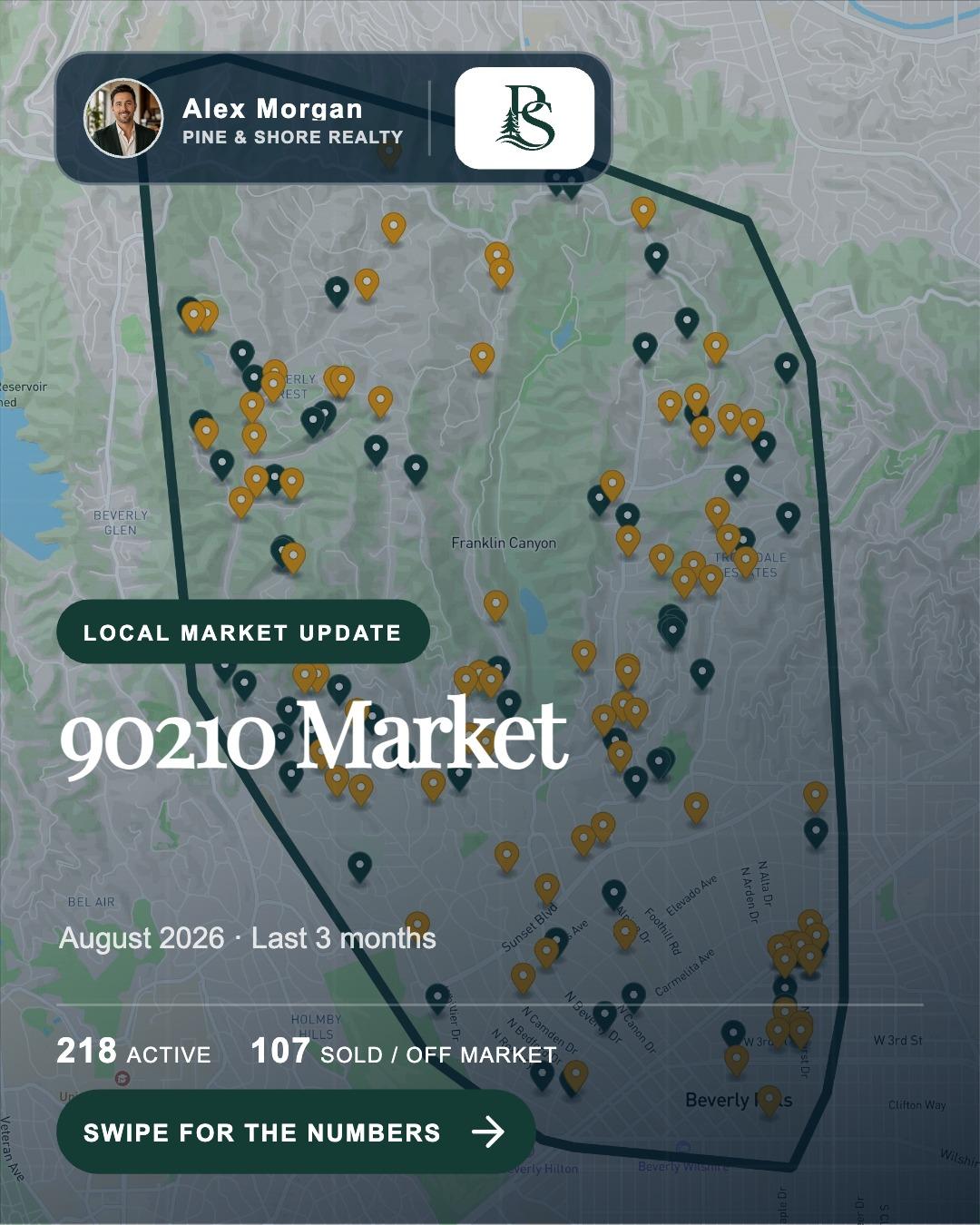 Exported 4 by 5 90210 market update cover with map and listing activity