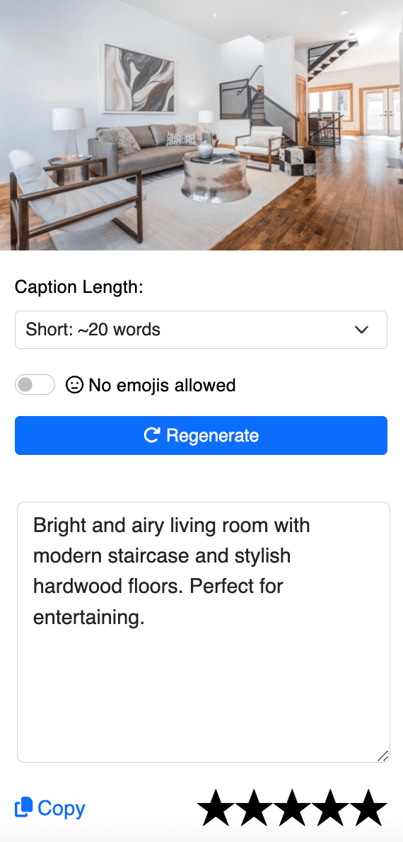 Automatic Image Captions
