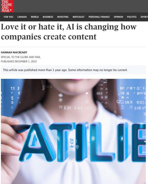 The Globe and Mail coverage of ListingAI