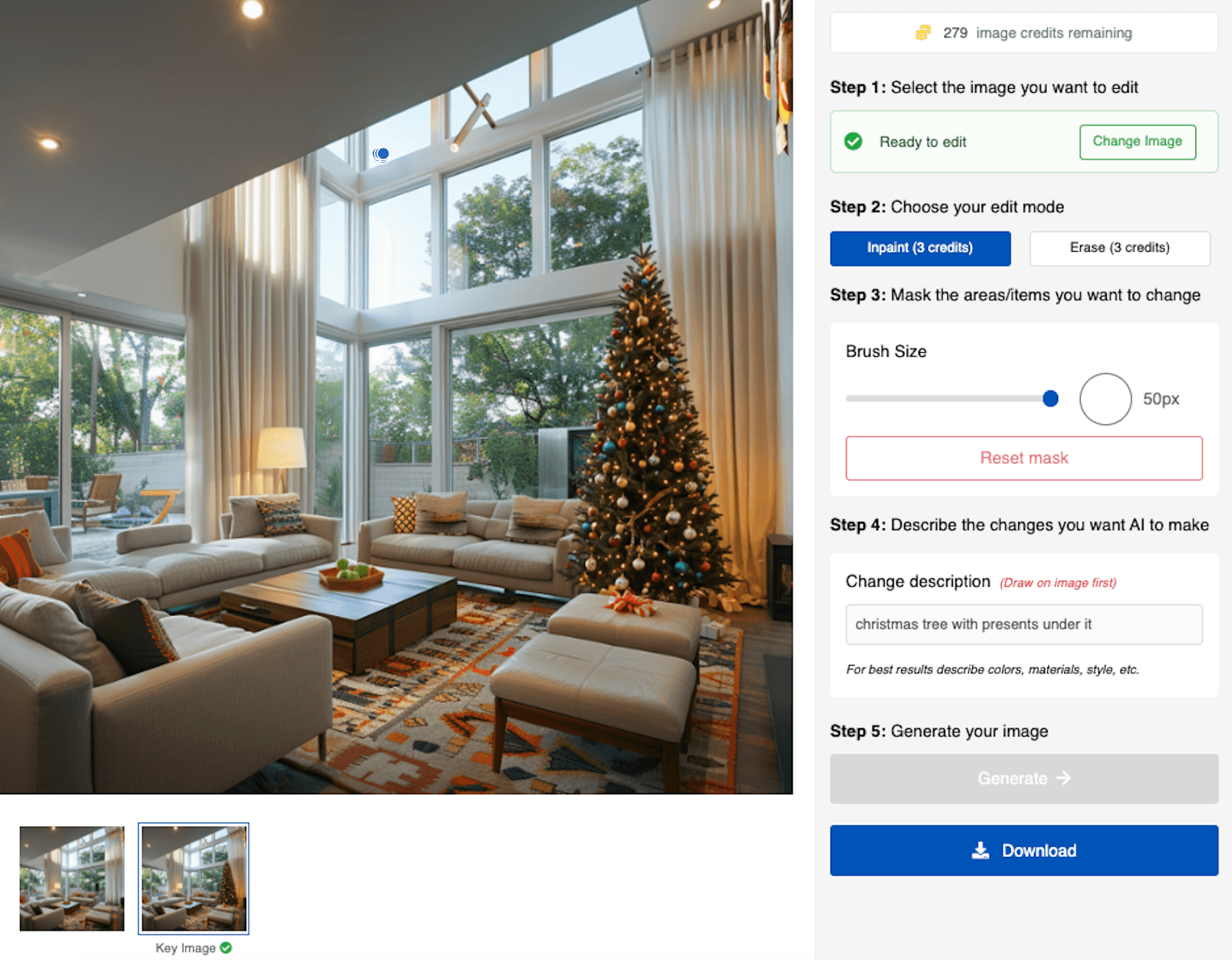 AI powered Image Editor